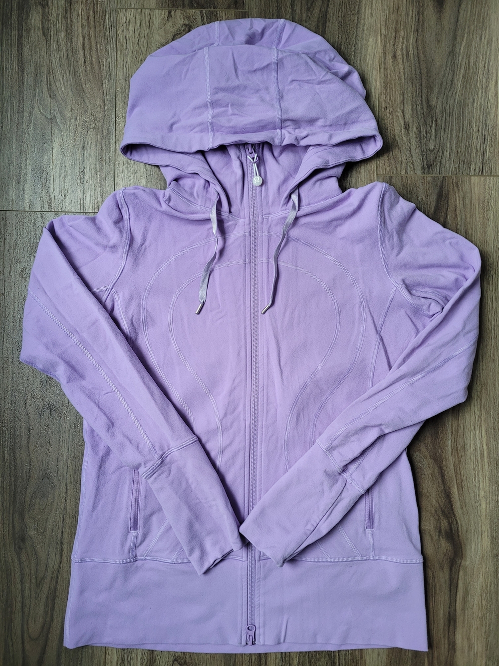 Lululemon Lavender Zip-Up Hoodie